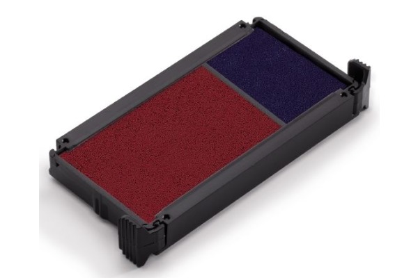TRODAT Ersatzkissen 4912 4912EKRBB rot/blau 2 Stück