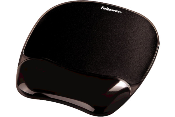 FELLOWES Mausmatte m. Handgelenkauflage 9112101 schwarz