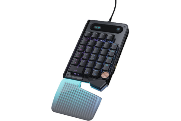 TURTLE B. Command Series Keyboard TBK700105 KP7,PC,Black,CH