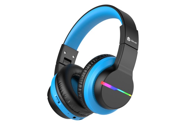 ICLEVER Kids Bluetooth Headphones C03-1702N BTH12, LED, 55h, black