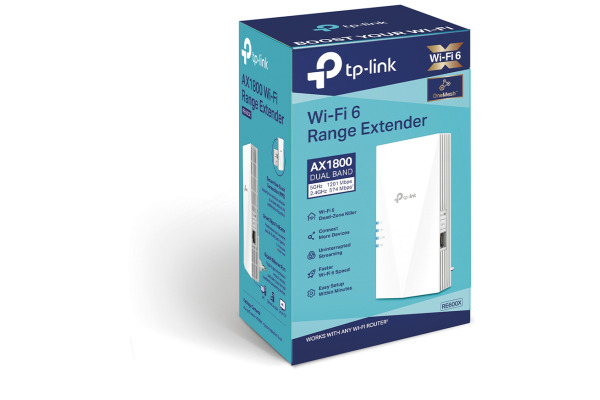 TP-LINK RE600X RE600X AX1800 WiFi 6 Range Extender