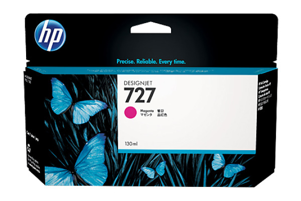 HP Tintenpatrone 727 magenta B3P20A DesignJet T920/T1500 130ml