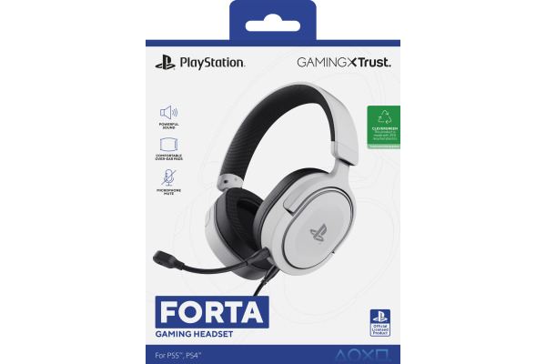 TRUST GXT498W FORTA HEADSET PS5 24716 White