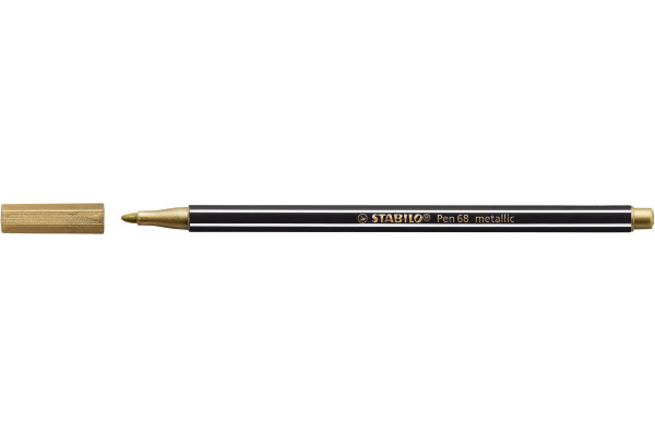 STABILO Fasermaler Pen 68 1mm 68/810 metallic gold