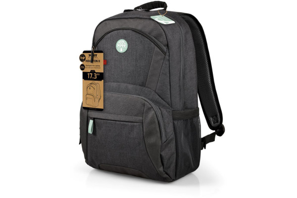 PORT Houston II ECO Backpack 110276 17,3 Notebooks, Black