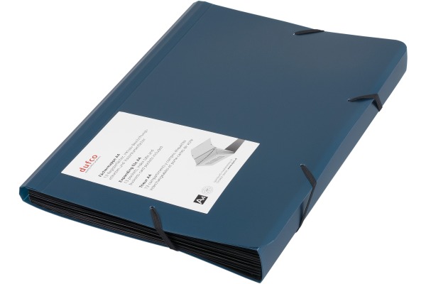 DUFCO Expanding File A4 51500.036 blau metallic 13 Fächer