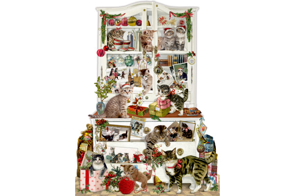 COPPENRAT A3 Adventskalender 94369 Katzen im Advent