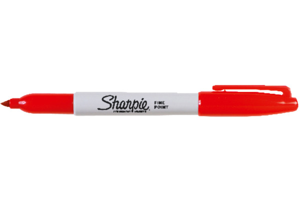 SHARPIE Permanent Marker Fine 1mm S0810940 rot