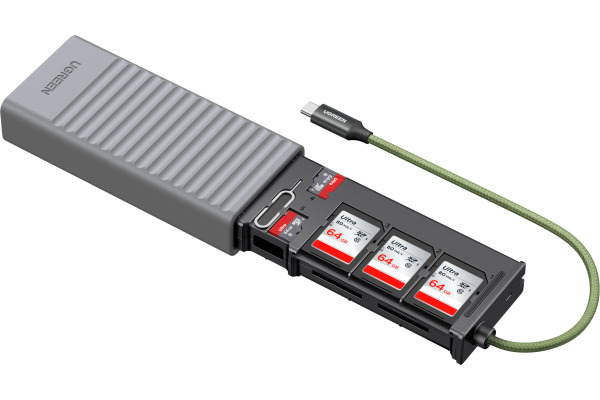UGREEN Card Reader USB-C3.0 55899 2xSD,TF,USB-A3.0