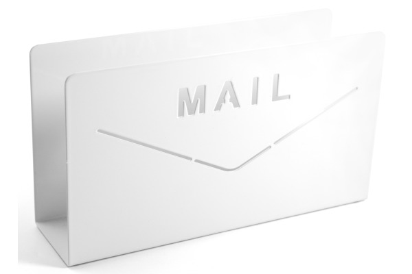 TRENDFORM Briefständer Mail GK3510 weiss Metall 18x10x5cm