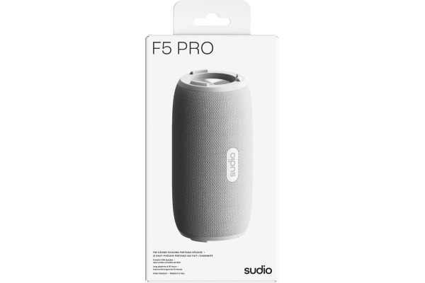 SUDIO Portable Speaker 30W F5PROWHT F5 Pro, White