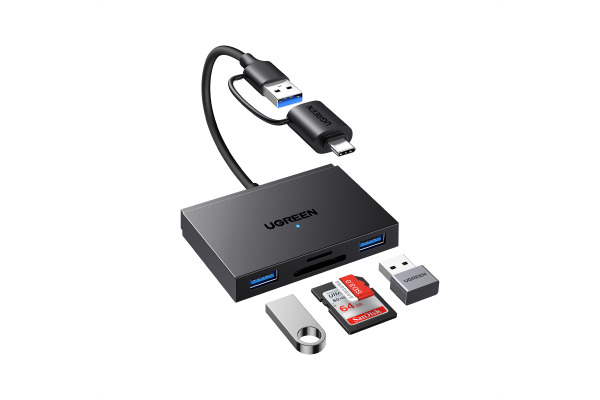 UGREEN 4in1 Card Reader 45167 USB-C3.0&USB-A 3.0,SD,TF