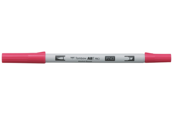 TOMBOW Dual Brush Pen ABT PRO ABTP-743 hot pink