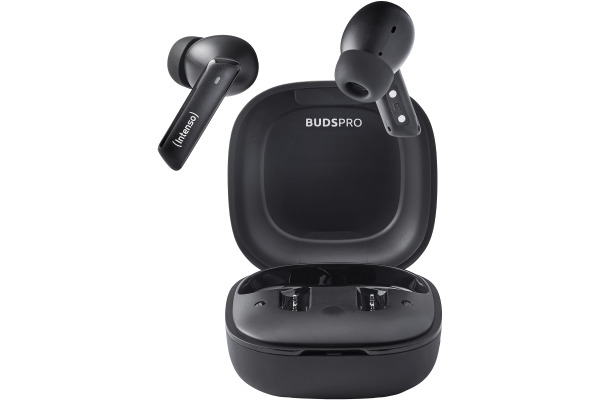 INTENSO Buds Pro Wirel. Earphones 3720500 T500AE, Hybrid ANC, Black