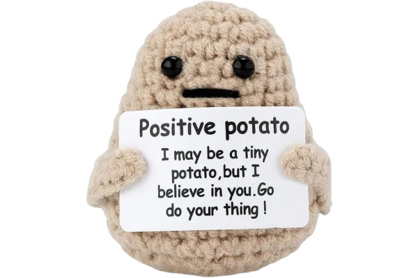 I AM CREA Positive Potato 5.5cm 164089 beige