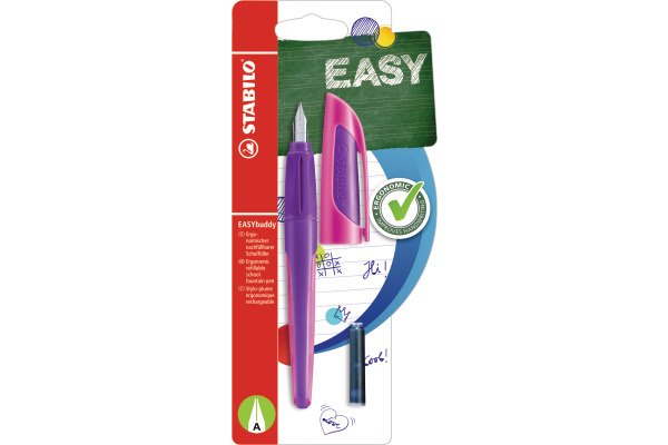STABILO Füllhalter EASYbuddy M B-51560-5 lila, magenta