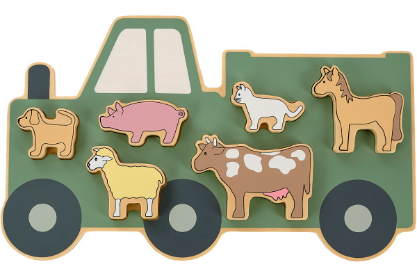 JABADABAD Puzzle Bauernhof 30x18cm W7312