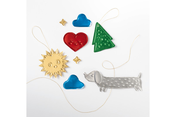 FOLIA DIY Alu Prägefolie 18x29.7cm 505 ass. extra strong 5 Blatt