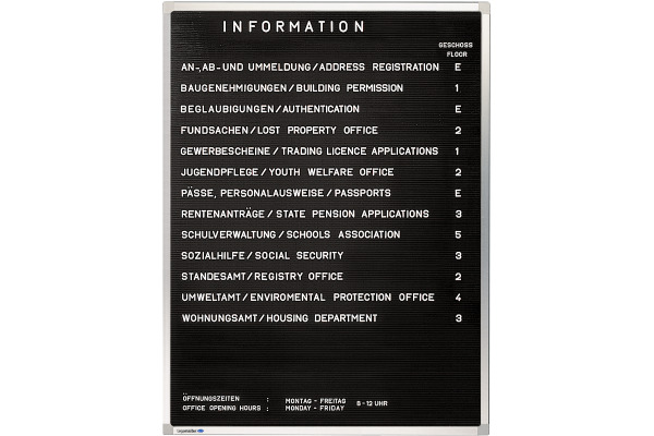 LEGAMASTE Rillentafel Premium 7-600034 40×30cm