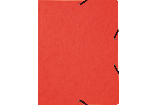 BIELLA Gummibandmappe A4 17840145U rot, 355gm2 200 Bl.