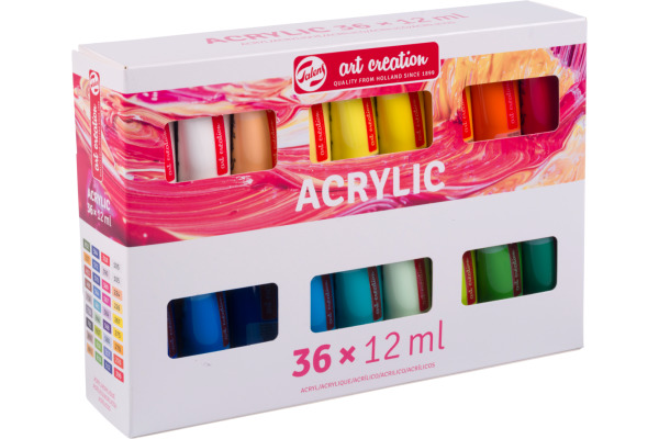 TALENS Acrylfarbe 36x 12ml 9021836M Starterset