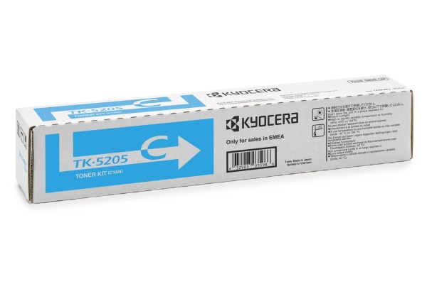 KYOCERA Toner-Modul cyan TK-5205C TASKalfa 356ci 12'000 Seiten