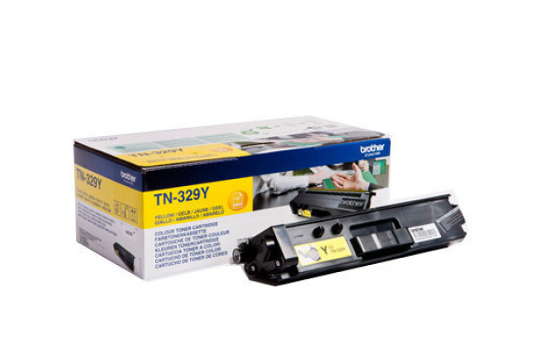 BROTHER Toner Super HY Twin yellow TN-329Y MFC-L8450 2x6000 Seiten