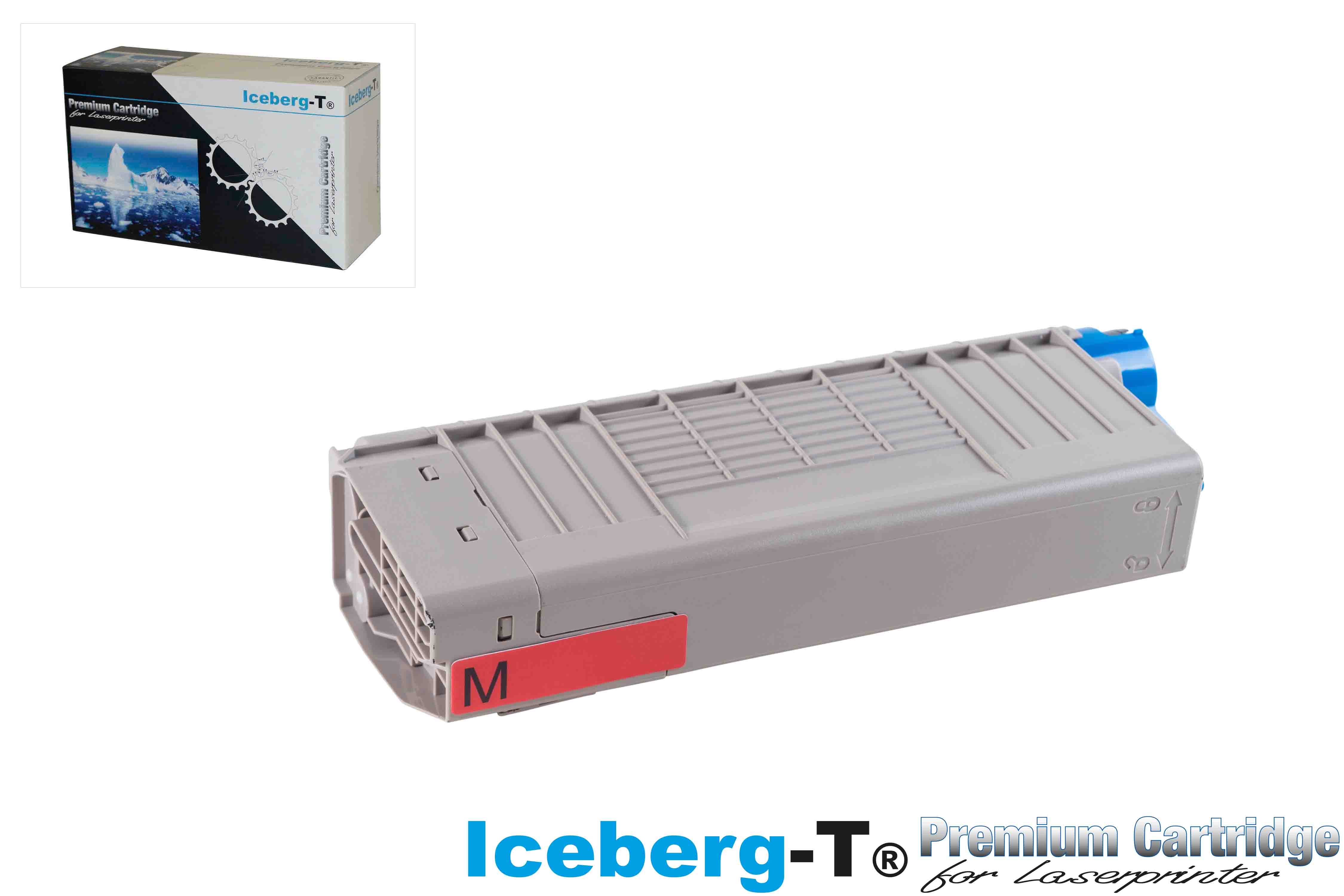 Iceberg-T Toner OKI MC700 Serie 6'000 Seiten, magenta