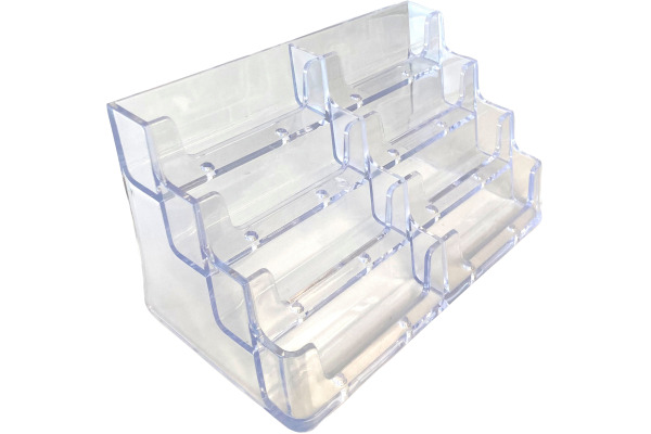 EXACOMPTA Visitenkartenhalter 71258D transparent 8 Fächer