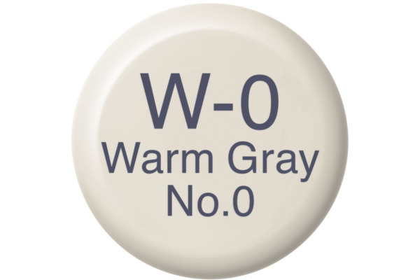 COPIC Ink Refill 21076108 W-0 - Warm Grey No.0