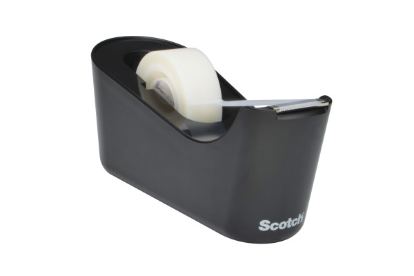 SCOTCH Tischabroller 19mmx33m C18-B schwarz, inkl. 1 Magic Tape
