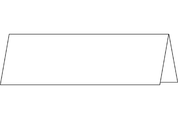 SIGEL Tischkarten 190x60mm DP049 weiss, 185g 40 Stück