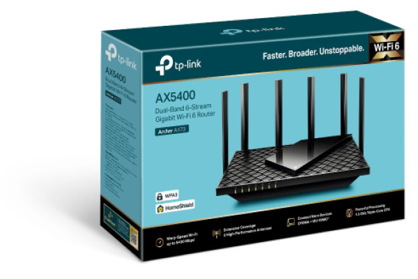 TP-LINK AX5400 DualBand WiFi 6 ARCHERAX7 Router