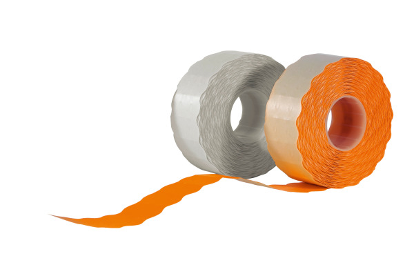 SATO Etiketten 26x12mm 700300032 orange, permanent 1500 Stück