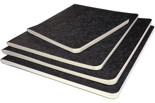 NEUTRAL Wachstuchheft 7,5 x 12cm 02.11.12. weiss 80g, 4x4mm OR 48 Blatt