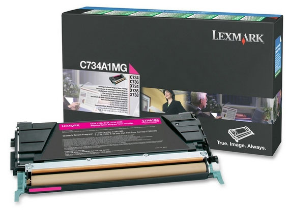 LEXMARK Toner magenta Rück.C73x/X73x LEXMARK Color-Toner