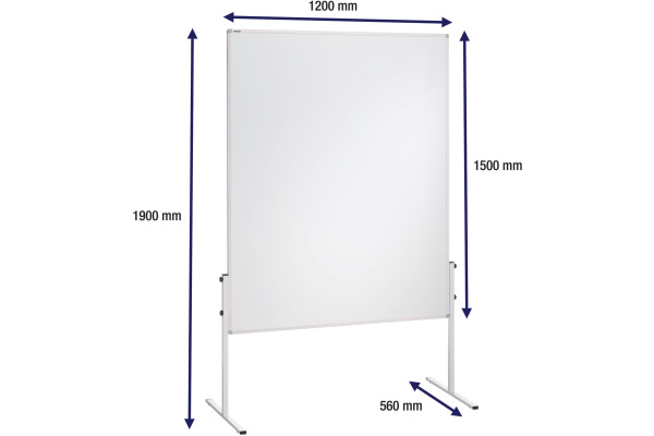 FRANKEN Moderationstafel 150x120 cm MT9007 U-Act!Line,Karton