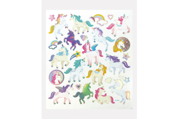 FOLIA Charming-Sticker 18205 Fairytale 2 Blatt/56Stück
