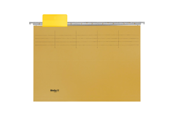 BIELLA Register-Hängemappen-Set A4 27143020U gelb 32x25cm 10 Stück
