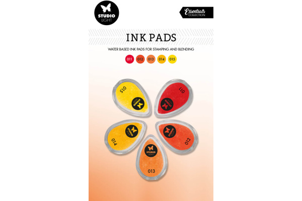 STUDIO LI Stempelkissen 21.5x13x2.1cm INKP03 gelbtöne