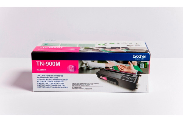 BROTHER Toner Super HY magenta TN-900M HL-L9200CDWT 6000 Seiten