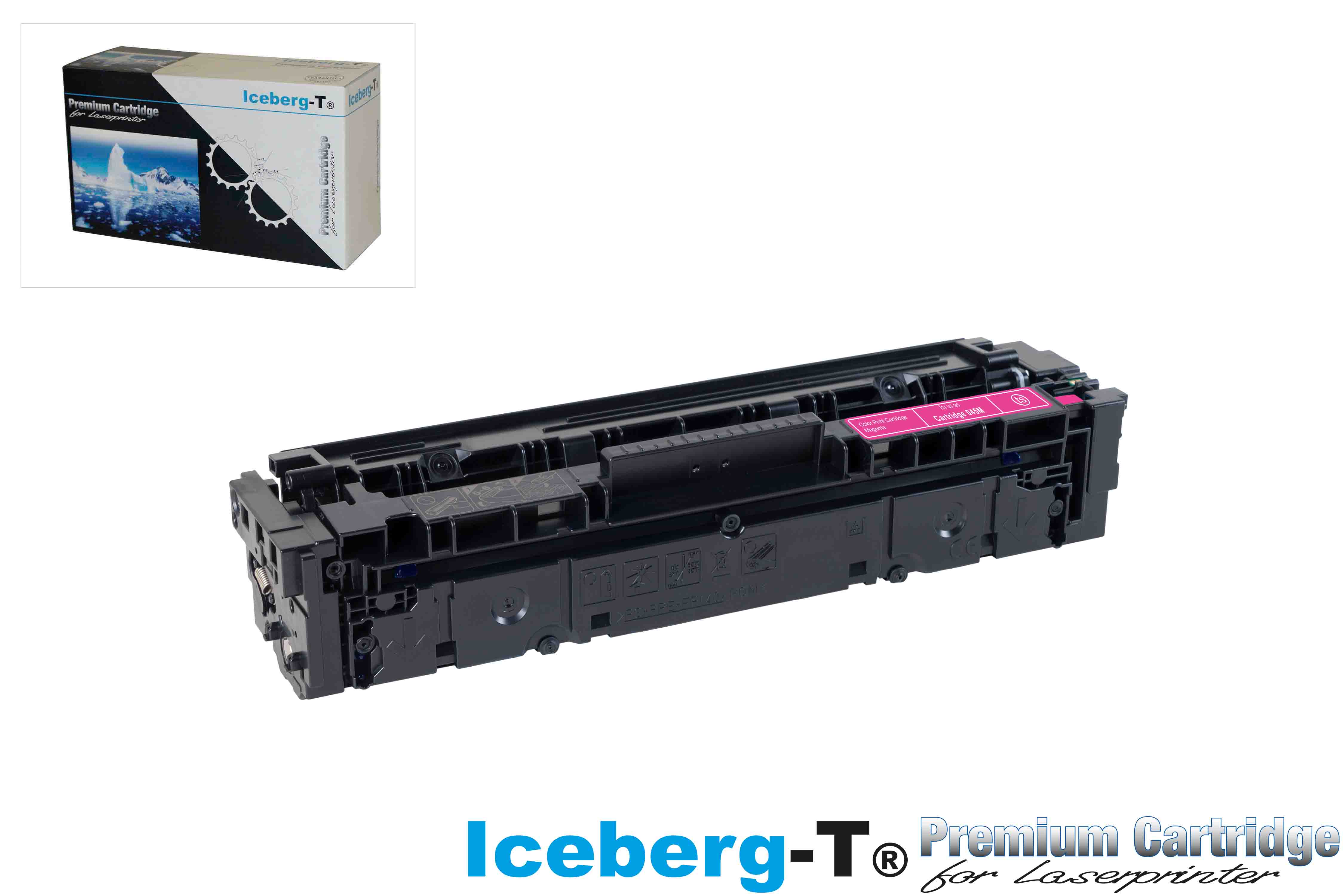 Iceberg-T Toner CRG 045M 1'400 Seiten, magenta
