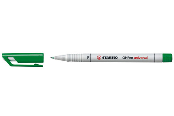 STABILO OHP Pen non-perm. F 852/36 grün
