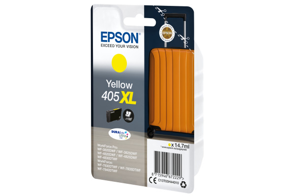 EPSON Tintenpatrone 405XL yellow T05H44010 WF-7830DTWF 1100 Seiten