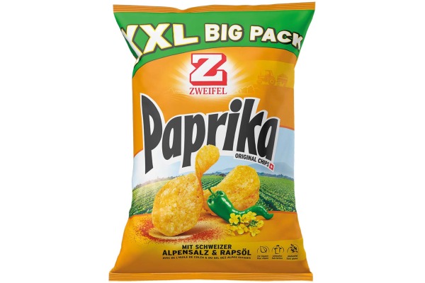 ZWEIFEL Chips Paprika XXL 7939 380g