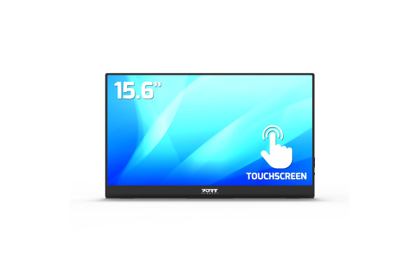 PORT NOMAD Port.Monitor 15,6 Zoll 902101T FullHD,Touchscreen,60Hz