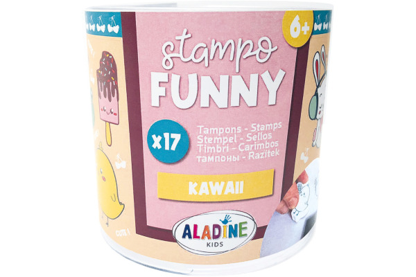 ALADINE Stempelset 85181 Kawaii 17 Stück