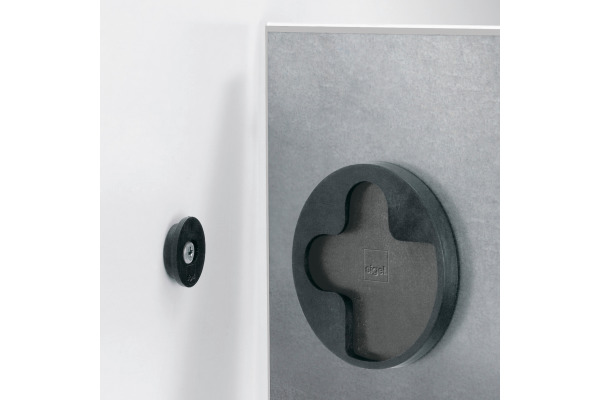 SIGEL Magnettafel Glas GL121 weiss 600x400x15mm