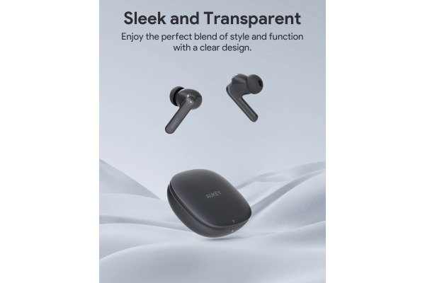 AUKEY Move Portable Earbuds EP-B2 GR TWS, Hybrid ANC Grey
