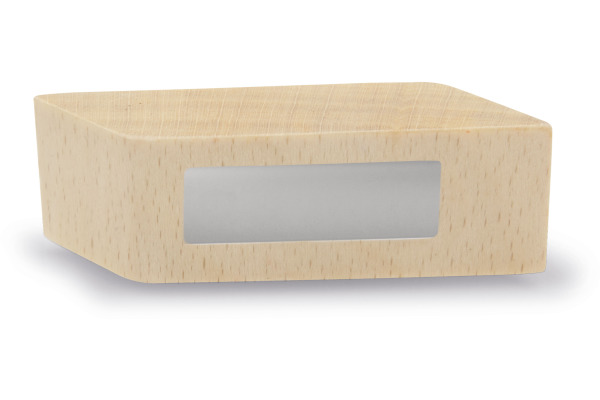 MAGNETOP. Design Magnet 4 Stück 1665249 Wood Series, Birke 60x20x13mm